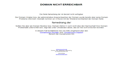 Desktop Screenshot of famedrang.de